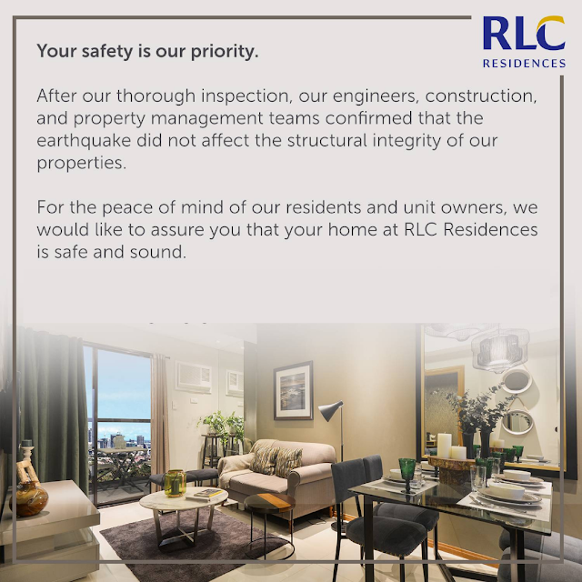 Your Safety is our Priority by RLC Residences Your Safety is our Priority by RLC Residences